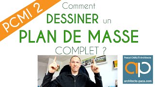 ✏️ PLAN DE MASSE  Comment faire facilement un plan de masse [upl. by Wu]