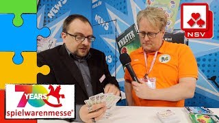 Spielwarenmesse Nürnberg 2019  Neuheiten NSV Nürnberger Spielkarten Verlag [upl. by Nyletac569]