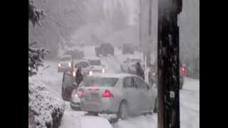 Cars Sliding amp Crashing in Bountiful 400 north Bridgestone Commercial 2013 [upl. by Blas95]