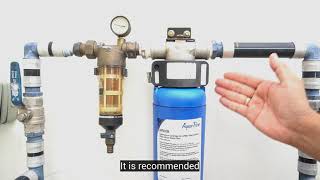 Product Teaser  How to install a prefilter in your outdoor water filtration system [upl. by Worden701]