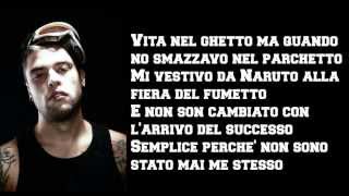 FEDEZ  Faccio Brutto Lyrics [upl. by Christalle]