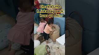 Sorry  check Ki spelling glt ho gyi h Old video Jb hm India Jane K liye ready kr rhe the bags [upl. by Khalid]