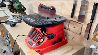 Bauer Harbor Freight Oscillating Spindle and Edge Sander Review [upl. by Haem965]