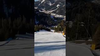 ⛷️ Vulcano Buffaure 90kmh gopro alpy narty [upl. by Mott313]