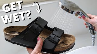 Can Birkenstocks Get Wet Water TEST [upl. by Nathalia]