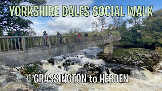 Yorkshire Dales Social Walk Grassington To Hebden [upl. by Iel451]