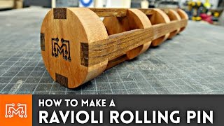 How to Make a Ravioli Rolling Pin  Woodworking  I Like To Make Stuff [upl. by Sproul]