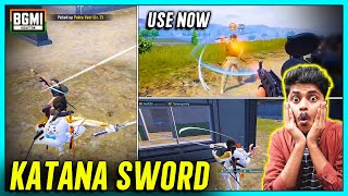 New Katana is the most overpowered weapon in BGMIPUBG Mobile🔥 BGMI new 30 update  Faroff [upl. by Yasdnyl352]