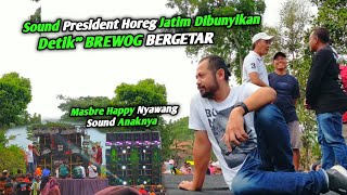 Detik Brewog bunyi Masbre Happy lihat Anak Brewog Duet sama Presiden horeg Jatim [upl. by Elwyn]