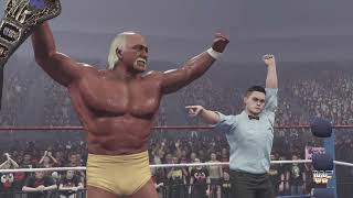 Hulk Hogan vs Outlaw Ron Bass WWF in Philly [upl. by Carroll]