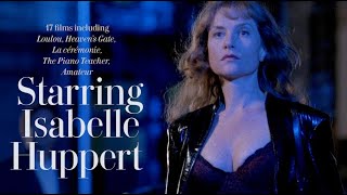 Starring Isabelle Huppert — Criterion Channel Teaser [upl. by Sperling]