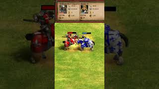 William the Conqueror vs Henry V AoE2 Shorts [upl. by Shih714]