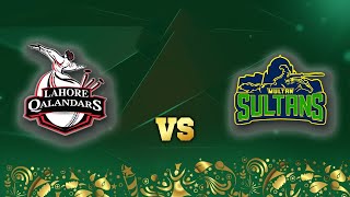 PSL LIVE  Lahore Qalandars vs Multan Sultans  Match 33  HBL PSL 2020MB1 [upl. by Aiceled]