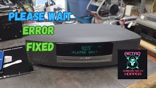 Fixed quotPlease Waitquot Error On Bose Awrcc1 Wave Music System [upl. by Ferdinande]