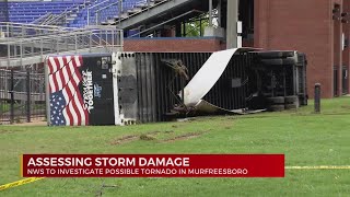 NWS to investigate possible tornado in Murfreesboro [upl. by Ebocaj875]