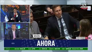 El Senado aprobó el pliego de la jueza Figueroa El pase de Pablo Rossi y Eduardo Feinmann [upl. by Naujyt]