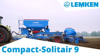 LEMKEN Compact Solitair 9 [upl. by Gruchot]