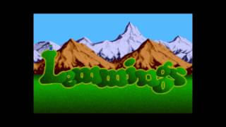 Lemmings  Ingame 6 Lend a Helping Hand AMIGA OST [upl. by Atinot696]