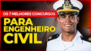 OS 7 MELHORES CONCURSOS MILITARES PARA ENGENHARIA CIVIL EM 2024  Bizu do Engenheiro 👷‍♂️💡 [upl. by Eeliram]