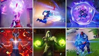 Evolution of All Special Abilities of Mythic Bosses in Fortnite Chapter 2  Chapter 5 [upl. by Smoot]