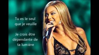 Beyonce  Halo French Lyrics [upl. by Sigismund]