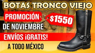 Botas Tronco Viejo las mejores botas biker y vaqueras biker motos vaquero leather fabric Leon [upl. by Margit]