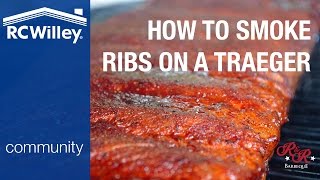 How To Smoke Ribs on a Traeger Grill [upl. by Macario31]