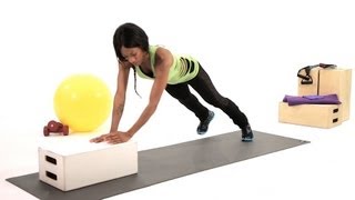 How to Do an Up amp Over Box Jump  Plyometric Exercises [upl. by Amlet200]