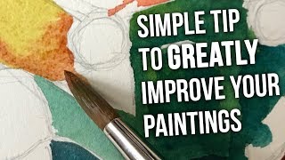 COLORS  Immediately Improve Your Watercolor Paintings [upl. by Camus884]