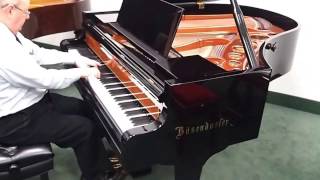 Bosendorfer 58quot Grand Piano Fully Restored  Graves Piano  Columbus OH [upl. by Tiemroth]