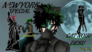 New York SpecialCat Noir Deku MHABNHA Texting Story series DominosTS7 [upl. by Rundgren]