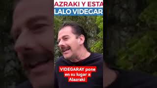 VIDEGARAY y estaca con Alazraki  Pasado político [upl. by Bryant719]