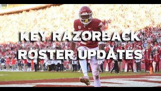 Key Razorback Roster Updates [upl. by Erdei697]