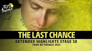 Highlights  Stage 20  TDF2022 [upl. by Ialda]