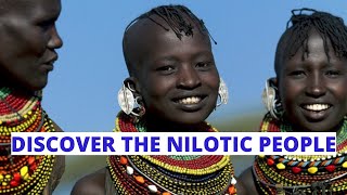 Discover the Nilotic People Darkest Tallest and Thinnest People on Earth [upl. by Tempa]