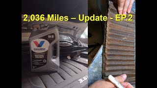 Valvoline Restore and Protect  233000 Miles Pentastar 36L 2036 Miles Update EP2 DodgeChrysler [upl. by Rhoads]