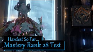 Mastery Rank 28 Test  Warframe [upl. by Harikahs]