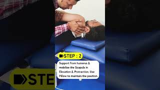 REDUCE UPPER LIMB SPASTICITY WITH THIS 3 STEP TECHNIQUE strokerehab spasticity physiotherapy [upl. by Cecilius]