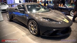 Lotus Evora GTE Carbon Fibre  Geneva 2012 with GTspiritcom [upl. by Ryter382]