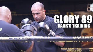 GLORY 89 Badr Hari returns to Mikes Gym TRAINING HIGHLIGHTS [upl. by Homovec]