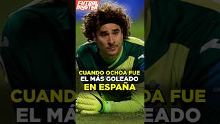 Ochoa el portero más goleado de España [upl. by Amerigo]