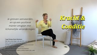 Krachttraining amp Conditie  zittende oefeningen voor ouderen of mensen met een beperking 78 [upl. by Lothar]