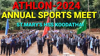 ATHLON2024ANNUAL SPORTS MEETSEPT26 STMARYS HSS KOODATHAI [upl. by Eendys]