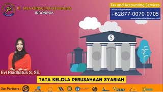 PT jasa Konsultan Keuangan Tata Kelola Perusahaan Syariah [upl. by Ahsenauj]