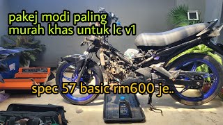 pakej modi paling murah untuk lc v1 rm600 je bos  spec 57 basic [upl. by Gardener]