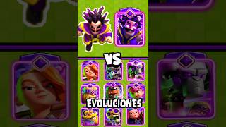 NUEVO MAGO ELECTRICO SUPER vs TODAS LAS CARTAS EVOLUCIONADAS  clashroyale [upl. by Gurevich483]