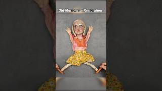 Old Marionette Restoration restore viralvideo diy shorts [upl. by Filiano]