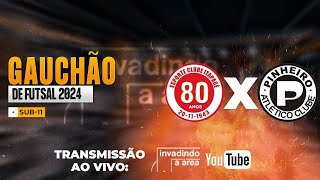 Itapagé FW x Pinheiro Carazinho  MataMata Gauchão Sub11 de Futsal [upl. by Ynaitirb]