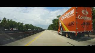 Driving Across The Atchafalaya Basin Bridge  Interstate 10  Louisiana [upl. by Haneen508]