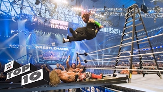 The Hardy Boyz insane ladder attacks WWE Top 10 [upl. by Eleph551]